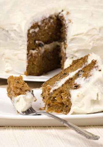 Carrot Cake With Cream Cheese Frosting - Diet Recipe